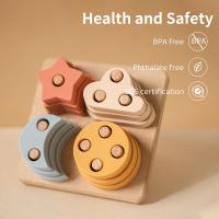 Juguetes de madera Montessori para bebés, bloque de equilibrio estilo luna estrella, juegos de mesa educativos para niños - details 38