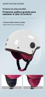 Cascos de moto mujer hombre aire libre coche electrico ciclismo seguro Equipo - details 6