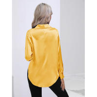 Camisa de satén para mujer, blusa de manga larga, nuevo estilo primavera/verano, ropa de mujer - details 15