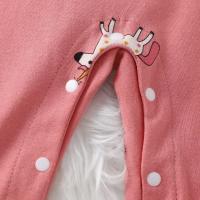 Rompe Llaveros Para Bebés Recién Nacidos 100% Algodón Otoño Primavera 0-18M Niño Niña Sudadera Suave Estilo Lindo Cuello Redondo - details 11