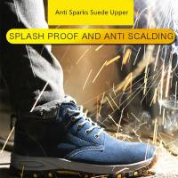 Zapatos de Seguridad de Invierno para Hombres Zapatillas Industriales Suela Antideslizantes - details 30