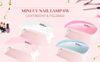 Mini secador de uñas de gel LED UV profesional portátil de 6 W con USB, lámpara de curado para todos los esmaltes de uñas de gel, regalos para madres - details 0