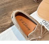 Mocasines planos de tela con lazo Simple para niños, zapatos de princesa de estilo minimalista, antideslizantes y resistentes al desgaste, novedad de 2024 - details 13