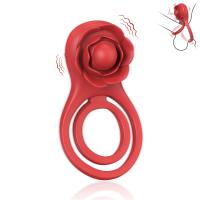 Leten potentes anillos vibratorios retardantes de eyaculación para pareja anillo estimulador Sexy hombre adulto para adultos 18 - details 7