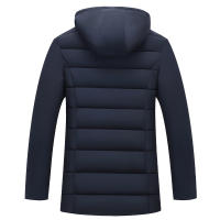 Abrigo de lana para hombre, parka sencilla a prueba de viento, sólida, gruesa, extraíble, a la moda, mantiene el calor, novedad de invierno - details 4