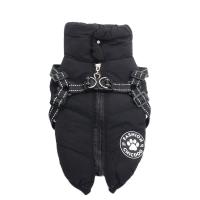 Chaqueta de Abrigo para Mascotas Calentita con Capucha Traje de Correa con Cremallera para Perros y Gatos 4 Colores Disponibles - details 1