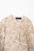 Chaqueta Elegante de Moda para Mujer Otoño 2024 Manga Larga Estilo Callejero con Flor Texturada - details 6