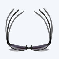 Gafas de sol de lectura sin montura, lentes grises bifocales, TR90, patillas elásticas, cómodas, protección UV + 0,75 a + 4 - details 5