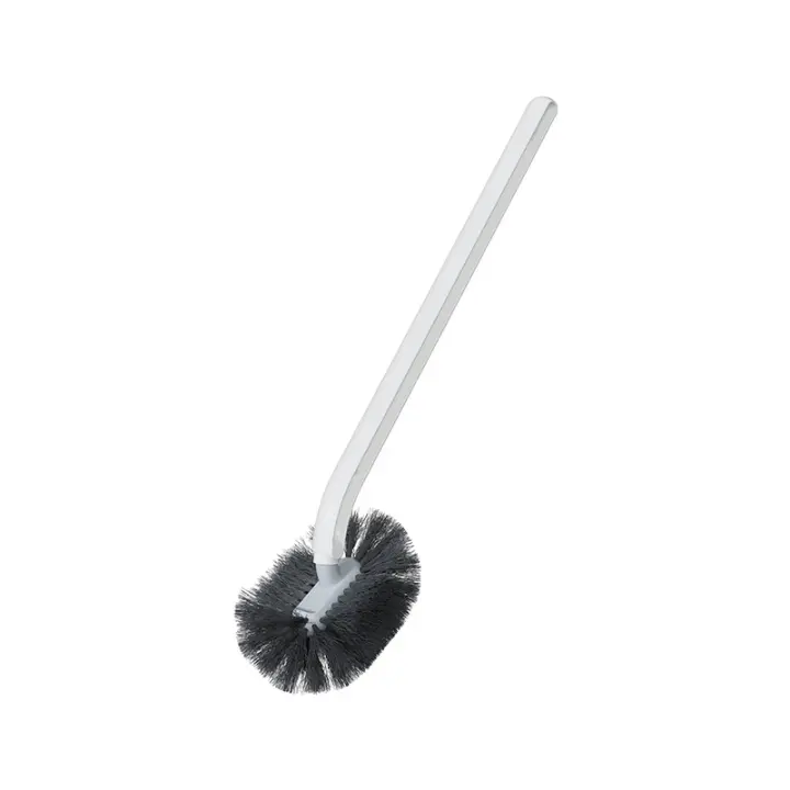 Cepillo de inodoro codo para uso doméstico S tipo de inodoro sin ángulo muerto cepillo de limpieza con mango largo inodoro limpieza de inodoro - 1