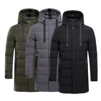 Chaqueta de algodón de fibra larga para hombre, chaqueta informal cálida de invierno para hombre, ropa de moda para hombre, chaqueta de plumón - details 12