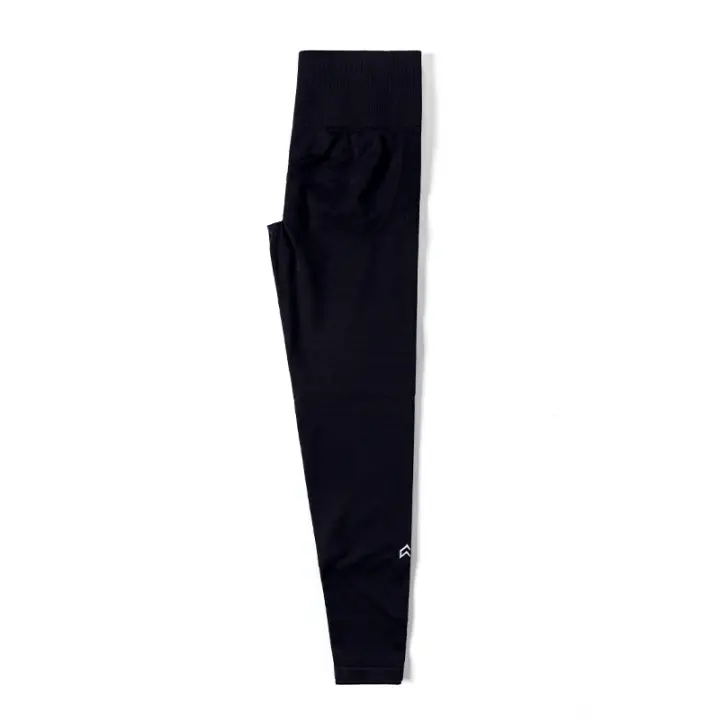 Mallas ajustadas sin costuras para mujer, pantalones de Yoga de entrenamiento, trajes suaves de cintura alta, ropa deportiva de Fitness, novedad - 1