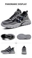 Zapatos de Trabajo Seguros para Hombres Zapatillas Ligeras a Prueba de Agujas con Punta de Acero Indestructible - details 6