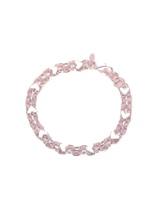 Tiendas Pulsera De Corazón Clásico En Plata De Ley 925 Para Mujeres Joyería De Moda Diseños De Lujo Regalos Para Bodas Cumpleaños Y Fiestas - 1