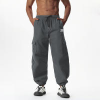 Pantalones cargo de moda de verano holgados de estilo coreano para hombre con piernas cónicas - details 22