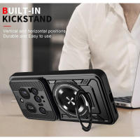 Con soporte giratorio de 360 ​​grados °   Funda magnética inalámbrica 2 en 1 para Xiaomi Ultra 15 14T Pro con carga para coche a prueba de golpes - details 12
