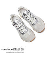 Cuero nuevos zapatos de entrenamiento moral deportivo de fondo plano zapatos blancos casuales para mujer - details 8