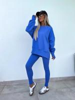 2025 nueva primavera ropa de mujer Leggings casuales europeos y americanos Conjunto de suéter suelto Conjunto de dos piezas - details 41