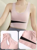 Sujetadores Deportivos de colores, Cómodos Y Transpirables Para Correr Y Hacer Ejercicio, Sujetador Push Up, 4 piezas - details 7