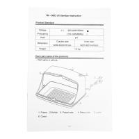 Caja de Desinfección UV 5W Estilizador de Aire Caliente para Cuidado de Uñas, Pies, Tatuaje 220V - details 12