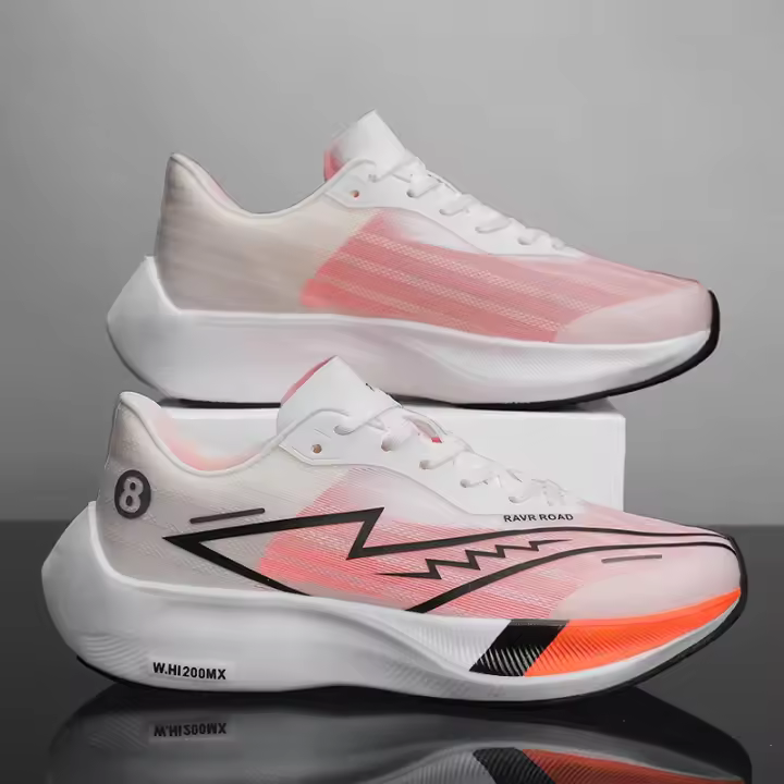 Zapatos deportivos de carbono para hombres y mujeres con placa de palma completa - 1