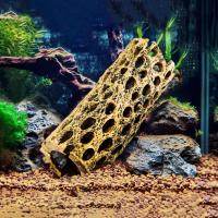 Casa de pesca de camarones, simulación en forma de maletero, agujero de desove de camarones, cueva oculta de resina, tanque de peces - details 2