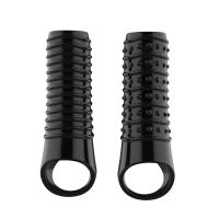 Anillos extensores reutilizables para retrasar la eyaculación, condones, funda para pene, cubierta de glande de silicona, Juguetes sexuales para agrandar para hombres - details 12