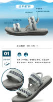 Verano de los hombres sandalias de doble propósito al aire libre casual zapatillas de los hombres y las mujeres antideslizante fuera - details 2