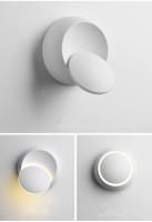 Lámparas de pared modernas LED de 5W, lámpara giratoria de 350 grados, apliques de pared para sala de estar, dormitorio, luz de pared, luz elegante para el hogar - details 4