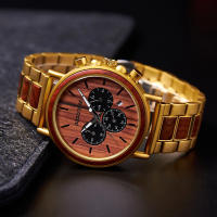 Reloj de Madera para Hombre DODO DEER – Reloj de Cuarzo Multifuncional Personalizado, Estilo Clásico y Elegante - details 17