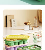 Molde para Hielo de Silicona con Tapa Forma de Fruta Cuadrada para Cocina y Bebidas Ideal para Whisky y Cocteles - details 5