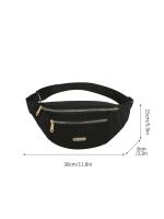 Riñoneras impermeables con correa ajustable para mujer, bolsa de cintura para viajes, deportes, correr - details 8