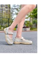 Sandalias de mujer, zapatos de madre de talla grande, zapatos casuales de verano 2025, zapatos de malla Mary Jane - details 5
