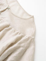 Nueva Primavera-Otoño OUWU Blusa de Punto Fino y Hermosa con Cuello en V y Volantes - details 5