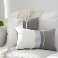 Funda de Cojín de Terciopelo ANUMEI de Lujo Pack de 2 45x45cm 30x50cm Decoración del Hogar Funda de Almohada Decorativa Sofá Diseño Gris Resistente a la Reducción Tipo de Cierre Cremallera - details 2