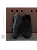 Zapatos para caminar para mujer, zapatillas de calcetín a la moda, mocasines cómodos y transpirables, zapatos informales antideslizantes - details 16