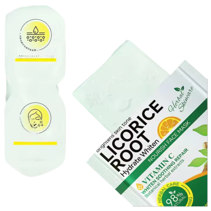 Sadoer Licorice Vc parche mascarilla blanqueadora nutritiva e hidratante - 1