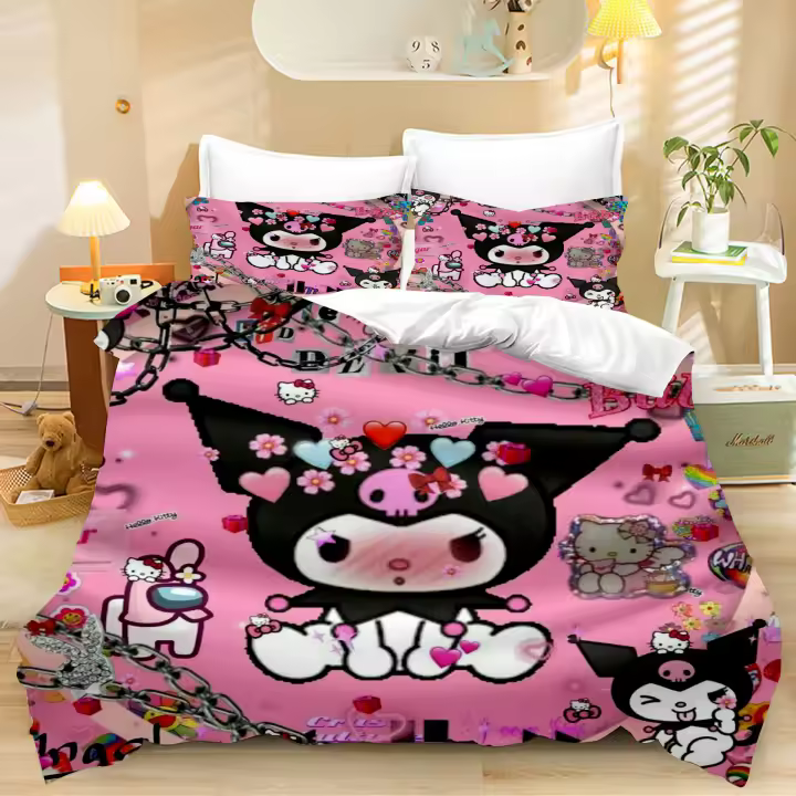 Conjunto de Ropa de Cama Cómoda Funda de Cama de Edredón Funda de Almohada - 1