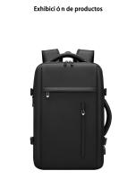 Mochila de gran capacidad para hombre, mochila de viaje de ocio, expandible, impermeable, interfaz USB - details 19
