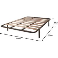 Láminas Madera de 9 cm y Estructura de Tubos de Acero Útil para - details 1