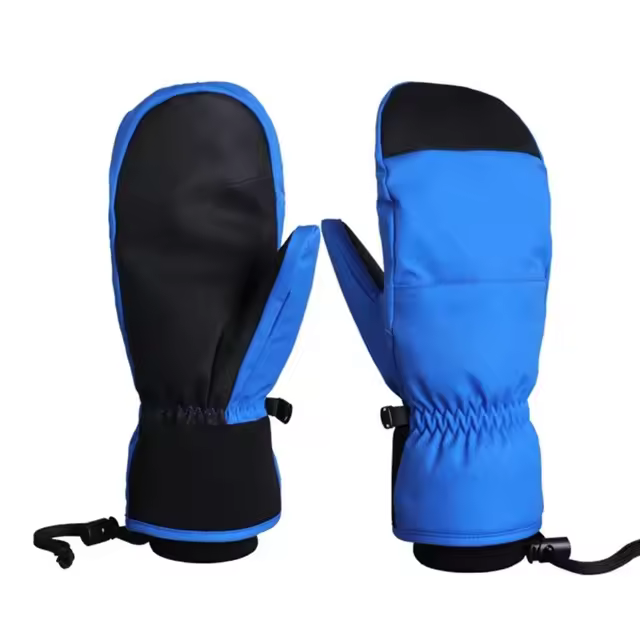 Guantes de esquí y nieve para hombre y mujer, manoplas cálidas de invierno para Snowboard, correr, Cycg, conducir - 1