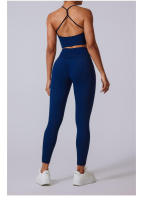 Pantalones deportivos con bolsillos dobles para mujer, ropa exterior ajustada, pantalones deportivos de cintura alta para yoga, fitness, caminar, nuevos - details 9
