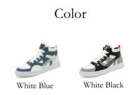 Zapatos de monopatín Unisex, Zapatillas altas de tenis transpirables, zapatos deportivos antideslizantes cómodos para jóvenes - details 3