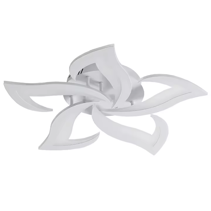 Goeco Luz LED Moderna Montaje Directo en la Techo 60W 6750LM Iluminación Blanca Dimmable - 1