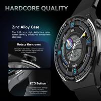 Lenovo-reloj inteligente HW23 Max NFC para hombre y mujer, accesorio de pulsera resistente al agua con pantalla táctil, seguimiento de actividad deportiva, Dial personalizado, llamada BT, novedad - details 1