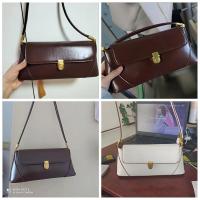 Bolso de hombro de cuero de PU para mujer, bolso pequeño, color sólido, de moda - details 0
