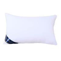 Almohada de cama de poliéster suave y cómoda, almohadas blancas para dormir de lado y espalda y estómago - details 4