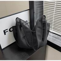 Bolso de mano hueco de malla para ocio, bolso de hombro impermeable para playa y Fitness, bolsa de almacenamiento de gran capacidad para natación, uso diario - details 13