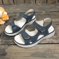 2025 nuevas sandalias de mujer con velcro casuales cómodas y versátiles con boca de pez de suela gruesa - details 7