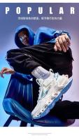 Zapatillas de ocio versátiles para hombre, zapatos deportivos ligeros y cómodos para caminar, zapatos para correr con hoja de grafiti a la moda, calzado masculino - details 8