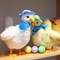 Muñeca de Animal Pollo Juguete de Huevo Herramientas de Juego de Vehículos Peluche Súper Loca Eléctrica para Regalos de Navidad y Cumpleaños - details 6